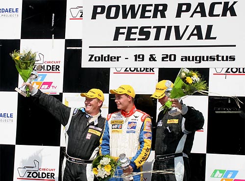 Wilschut podium Zolder